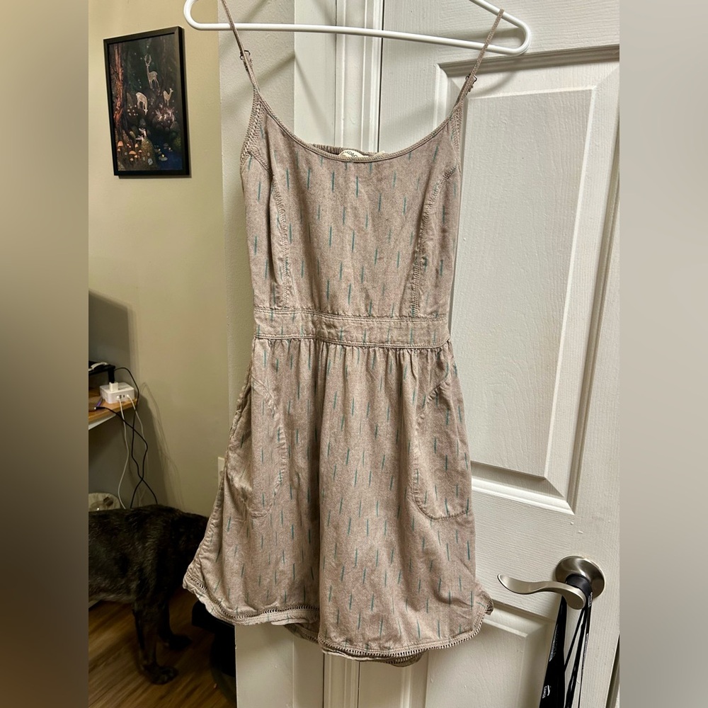 Toad&Co Beige Backless Dress